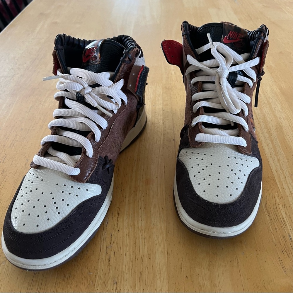 Nike Men’s Bodega x Nike Dunk High legend, High-Top Sneakers - Picture 3 of 12